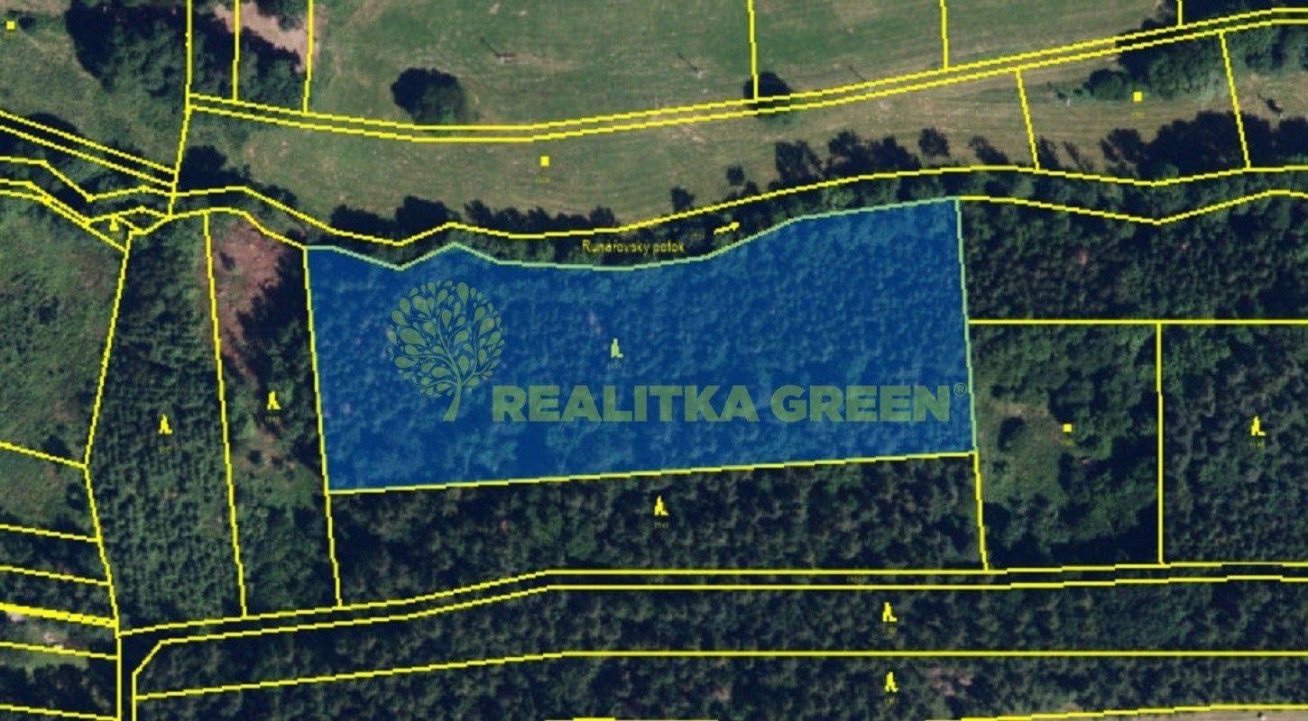 Prodej les - Křemenec, Konice, 10 385 m²