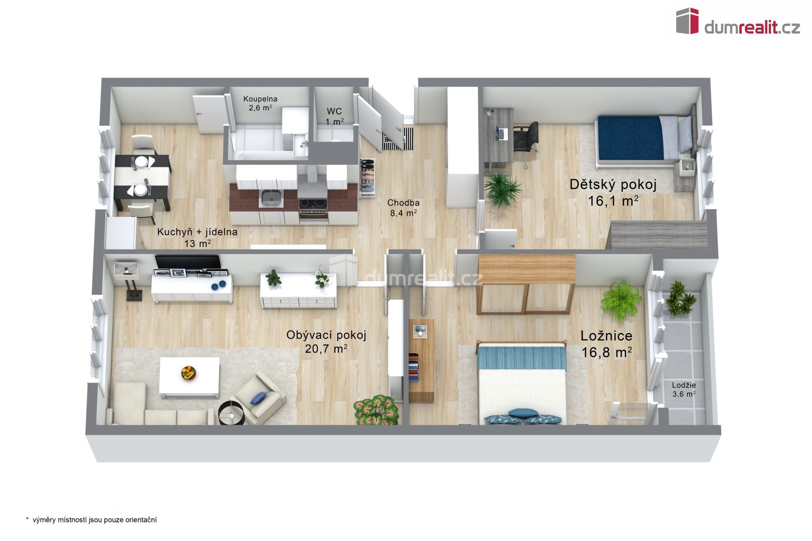 Byt 3+1 · 76 m² · Čs. odbojářů, Chodov - 2