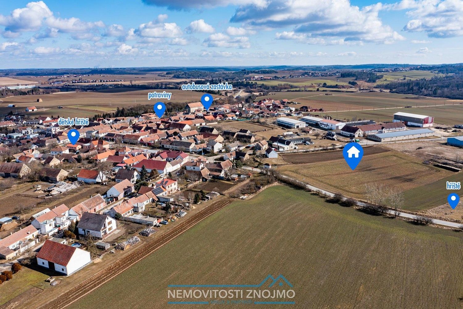 Prodej pozemek pro bydlení - Ctidružice, okres Znojmo - 5