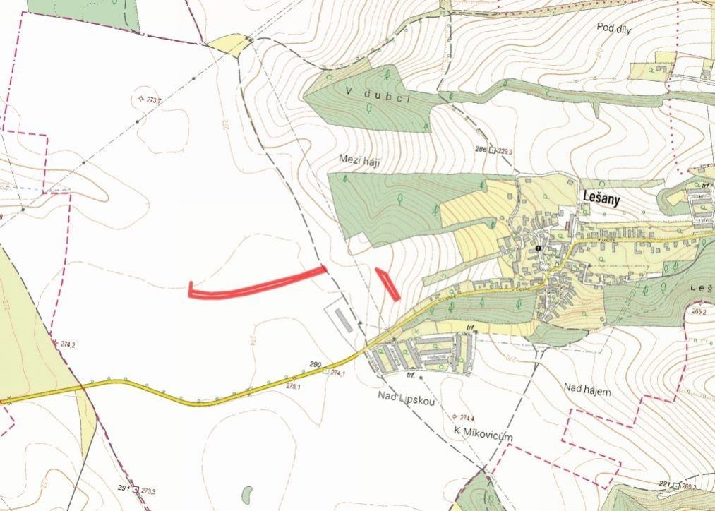 Zemědělské pozemky, Nelahozeves Lešany - 2