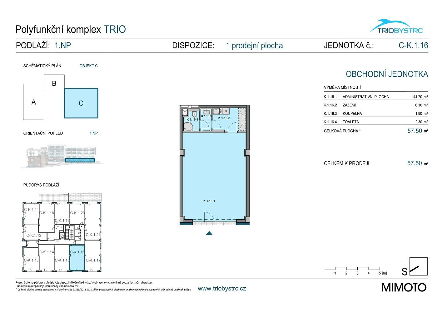 Obchodní prostory, Brno - Bystrc, okres Brno-město, Jihomoravský kraj, 58 m² - 2
