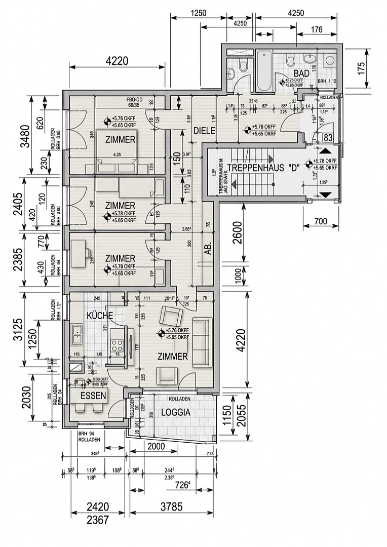 4+1, Charlotte-E.-Pauly-Straße 34 Berlin Friedrichshagen Berlin 12587, 101 m² - 2