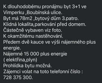 Byty, Vimperk, 385 01 - 2
