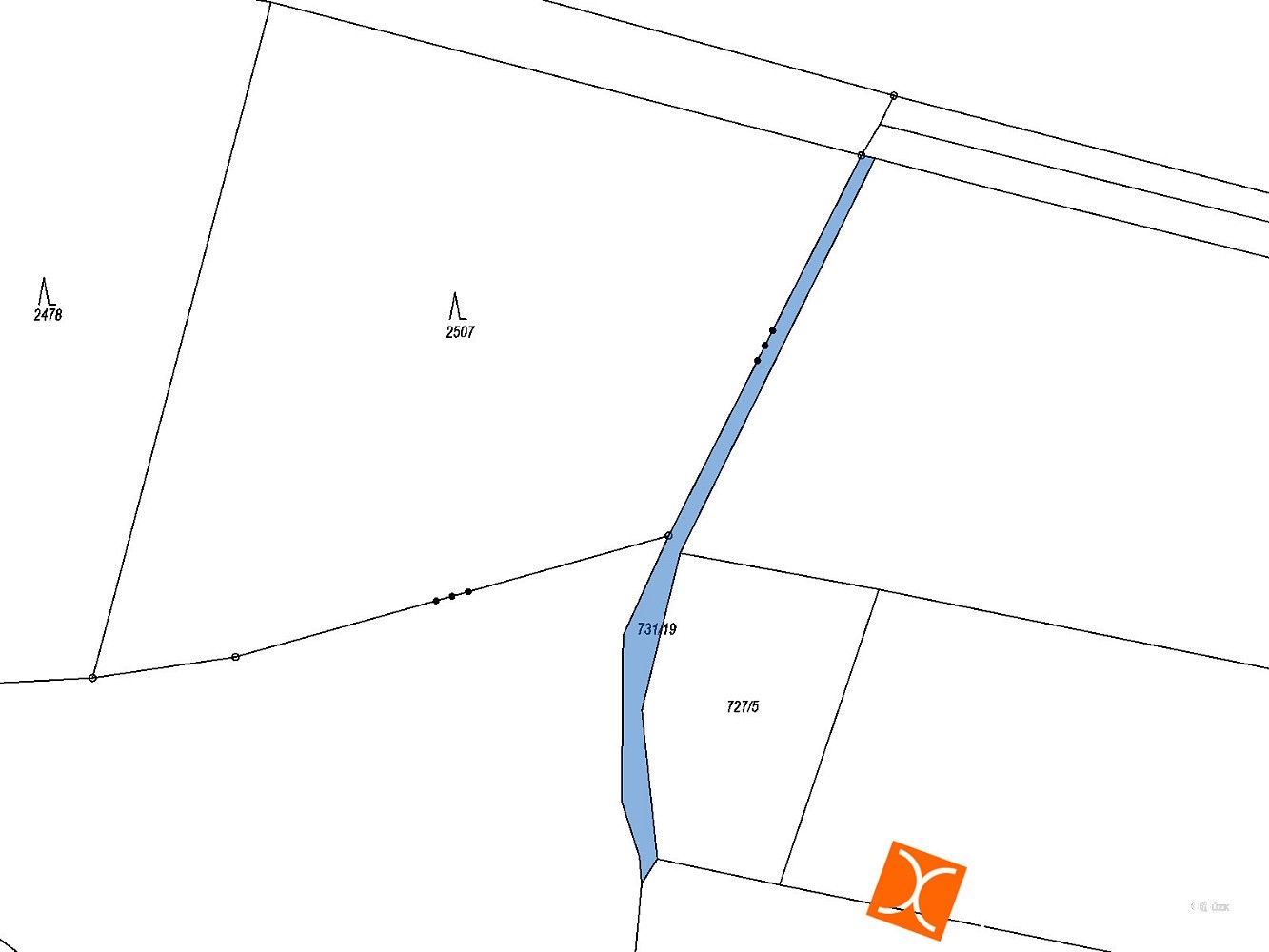 Pozemek · Ostrov, okres Benešov - 2