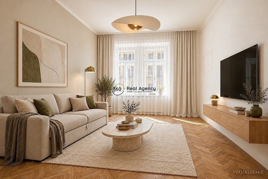 2+1, Štefánikova, Praha 5 - Smíchov, 93 m² - 1