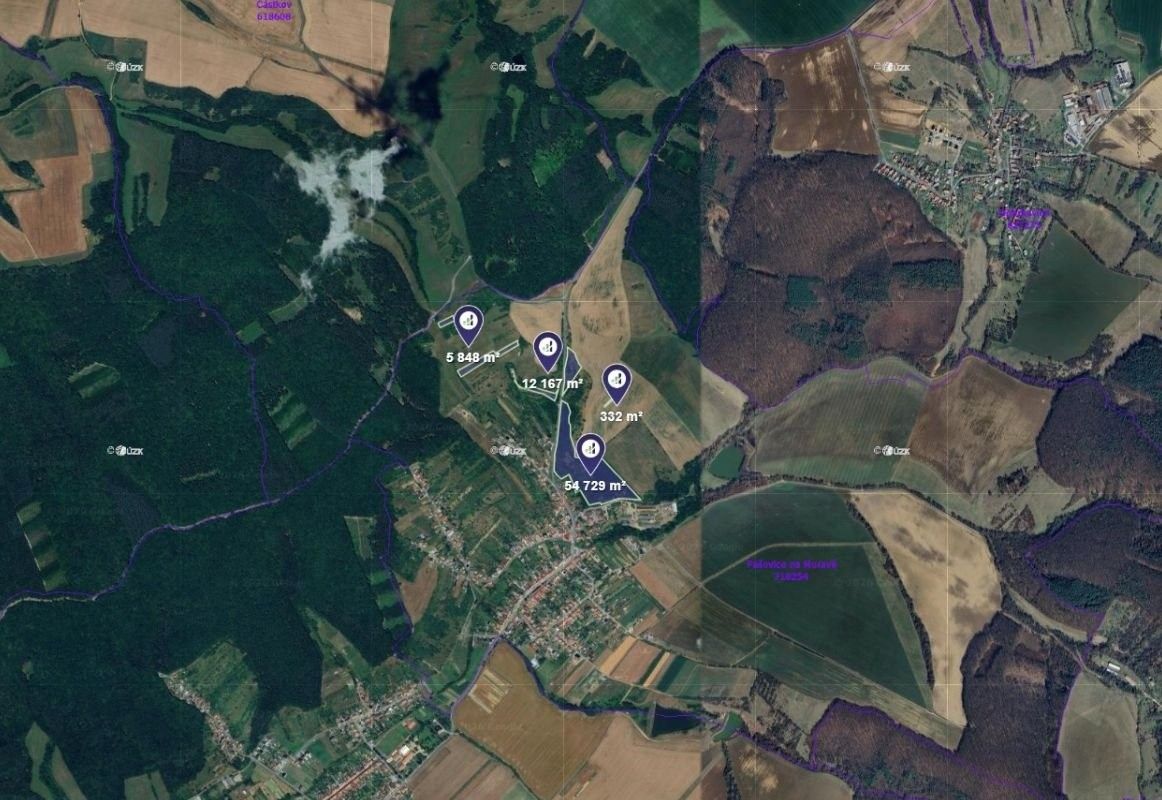 Pozemek · 1 740 m² · Pašovice - 3