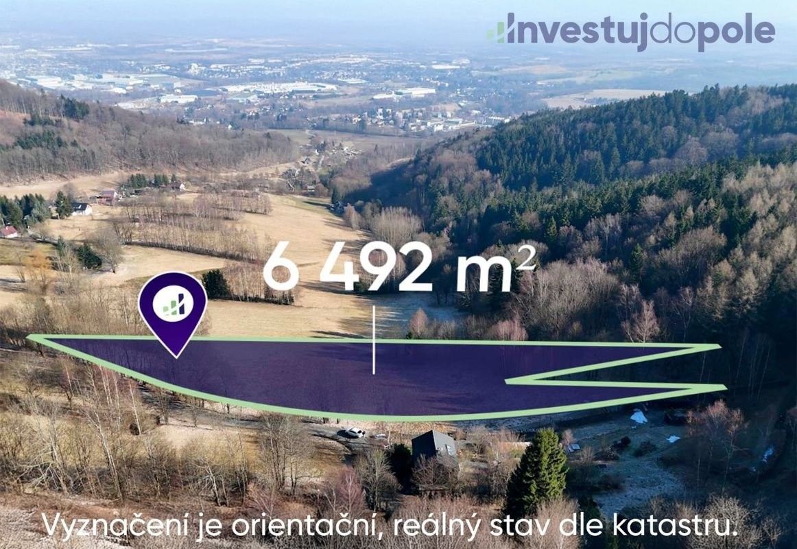 Louky, Liberec, 6 492 m²