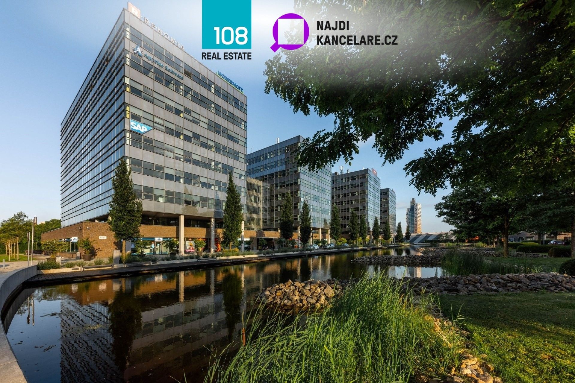 Pronájem kancelář - Holandská, Brno, 409 m²