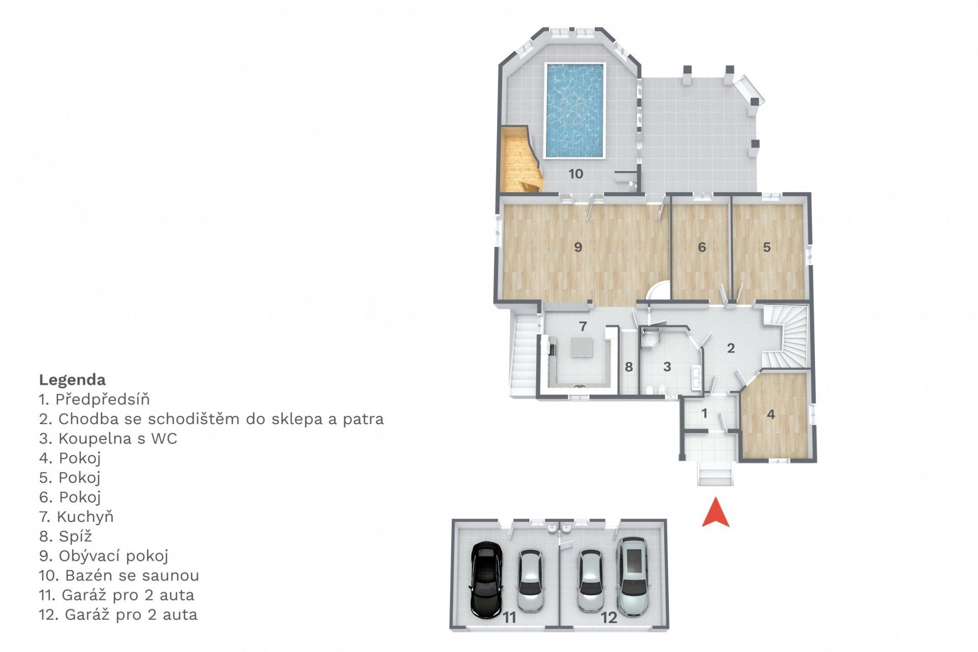 Prodej rodinný dům - Říčany, 501 m²