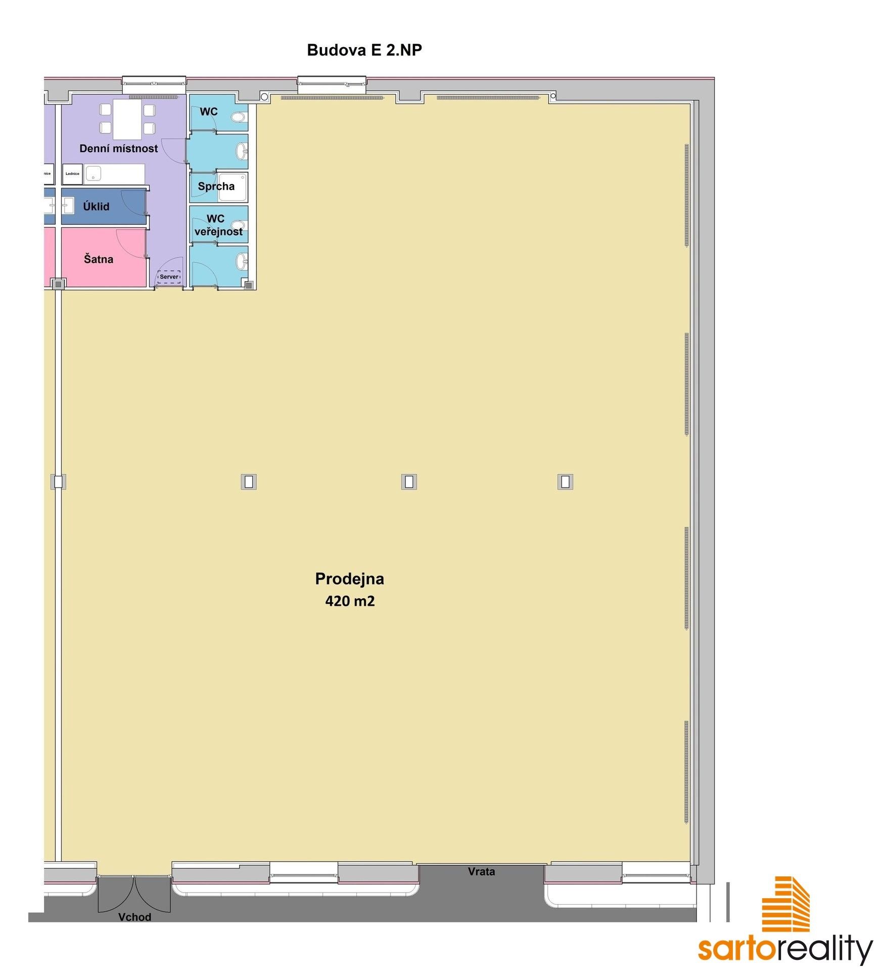 Pronájem sklad - Žižkova 722, Ústí nad Labem Ústí nad Labem-centrum, 420 m² - 5