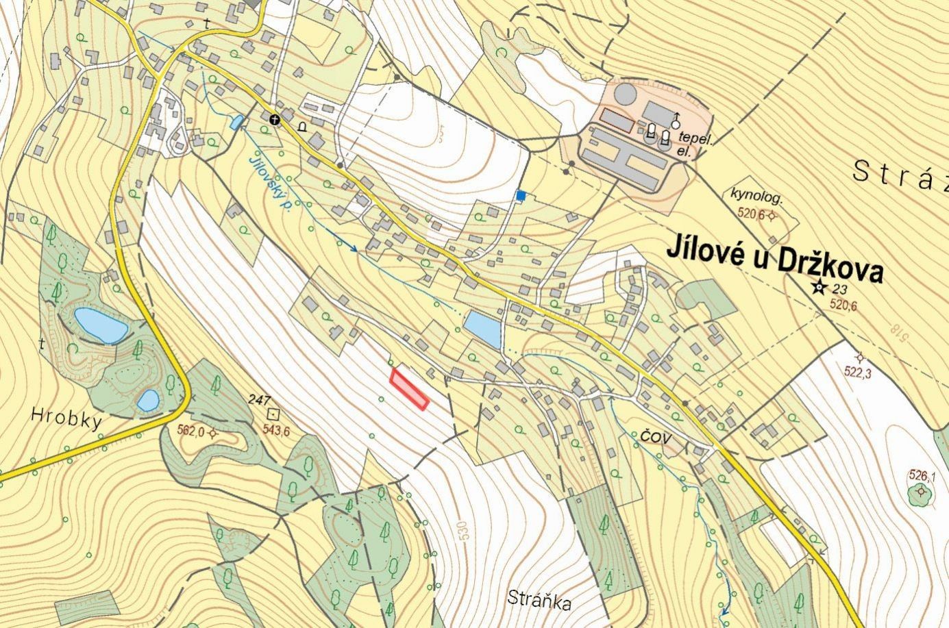 Pozemek pro bydlení · Jílové u Držkova - 4