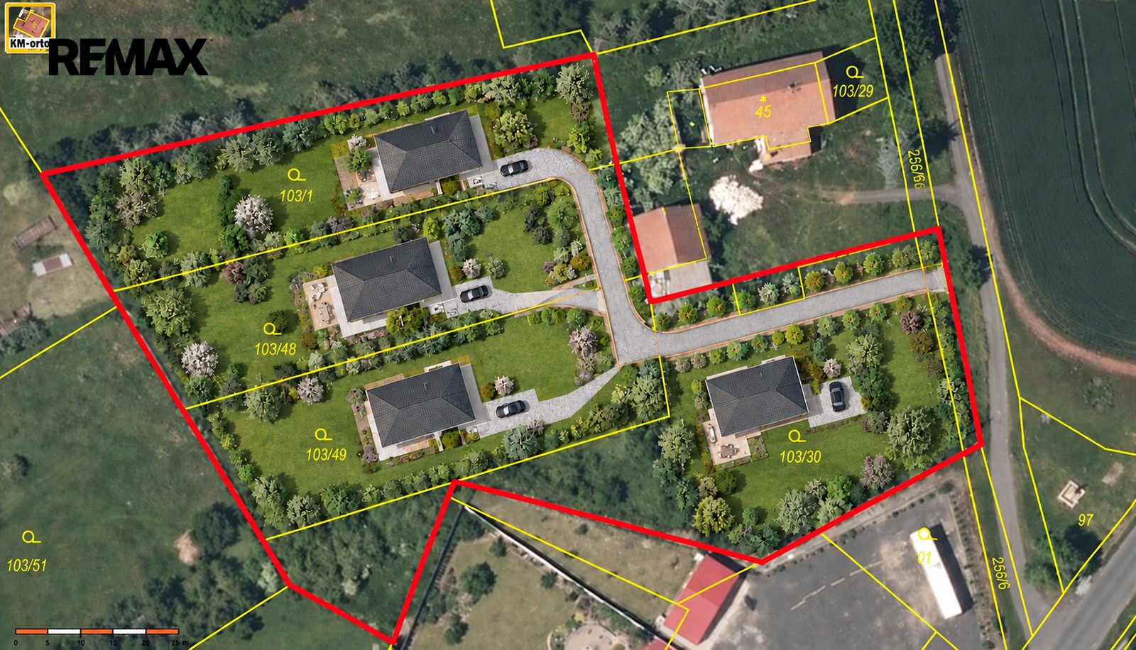 Pozemek pro bydlení · 6 850 m² · Žatec - 3