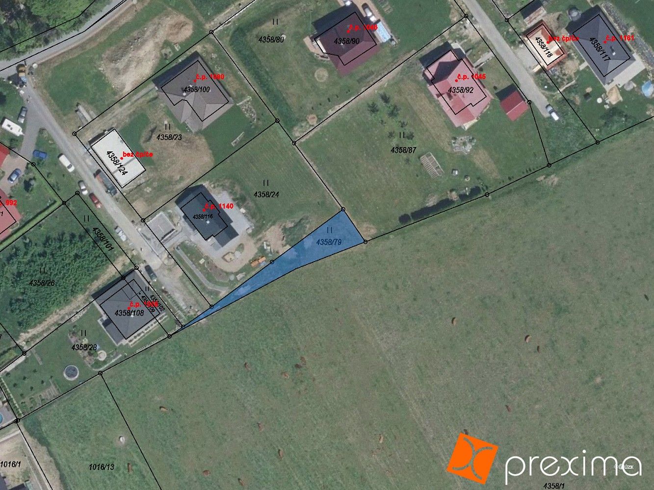 Pozemky pro bydlení, Návsí, okres Frýdek-Místek, Moravskoslezský kraj - 1