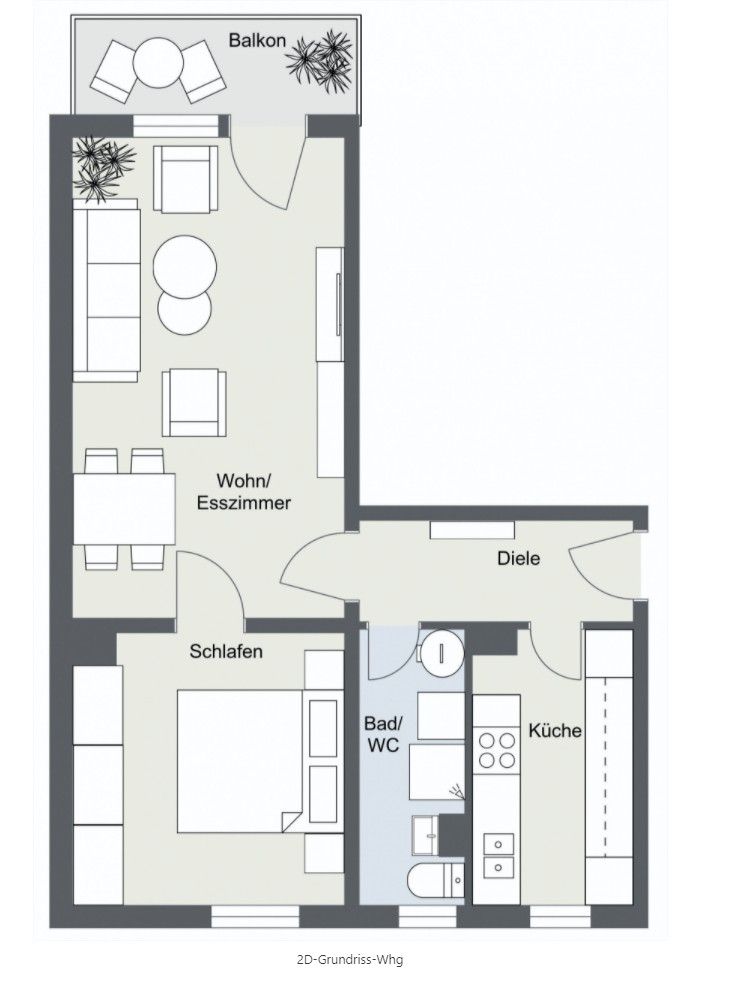 Byt 2+1 · 49 m² · , Sasko - 3