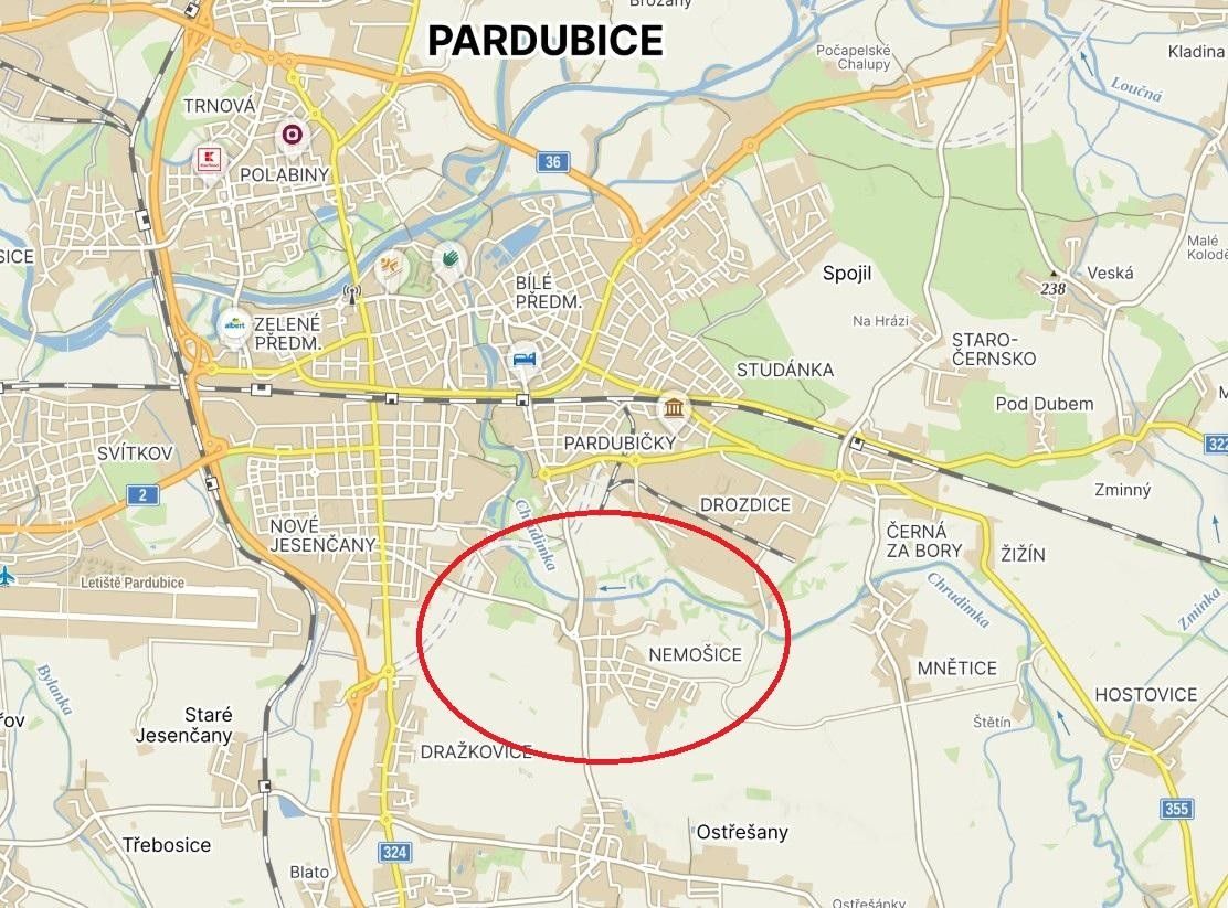 Zemědělské pozemky, Pardubice IV, Pardubice, 62 635 m²