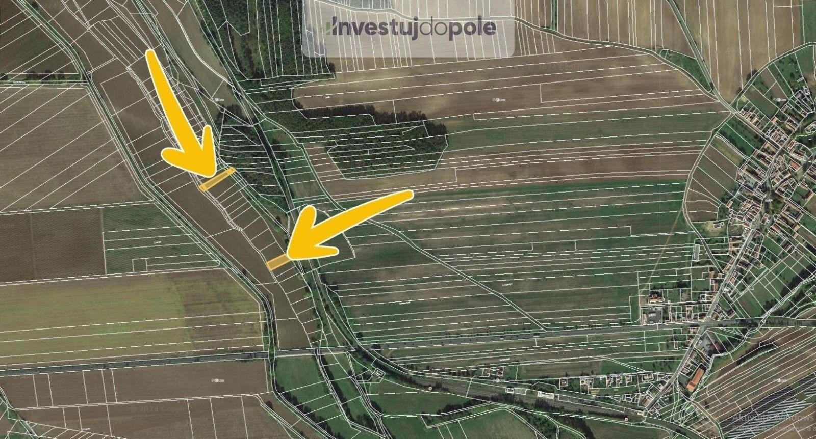 Prodej louka - Mutějovice, 2 776 m²