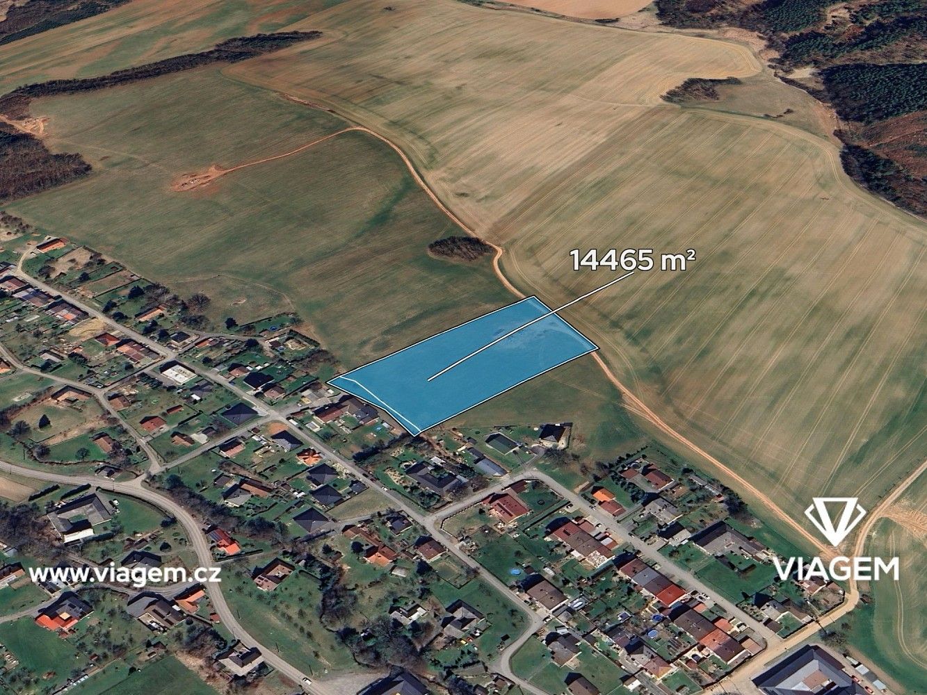 Zemědělský pozemek, 4 821 m²