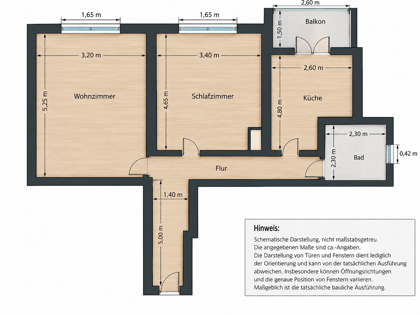 Byt 2+1 · 57 m² · Hamburg Winterhude Hamburg 22303 - 3