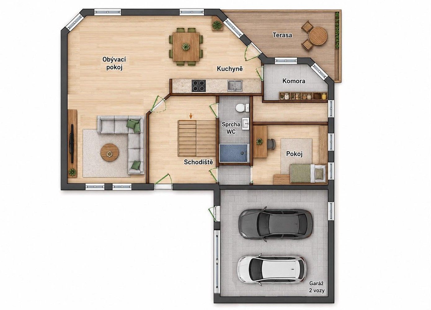 Prodej rodinný dům - Jesenice, okres Praha-západ, Středočeský kraj, 320 m² - 5