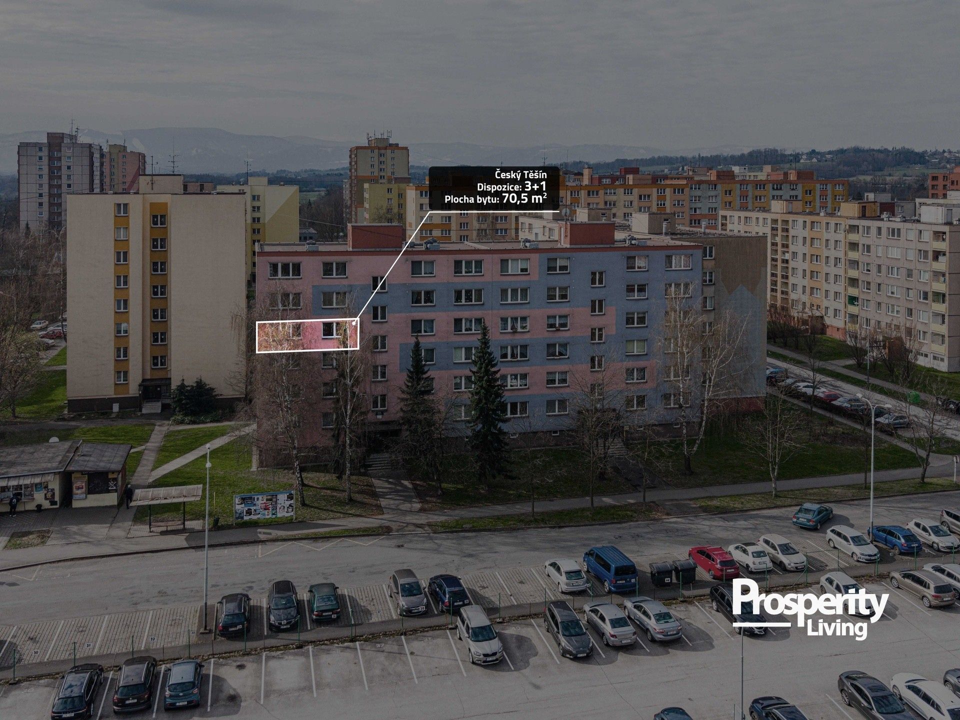 Byt 3+1, 69 m²