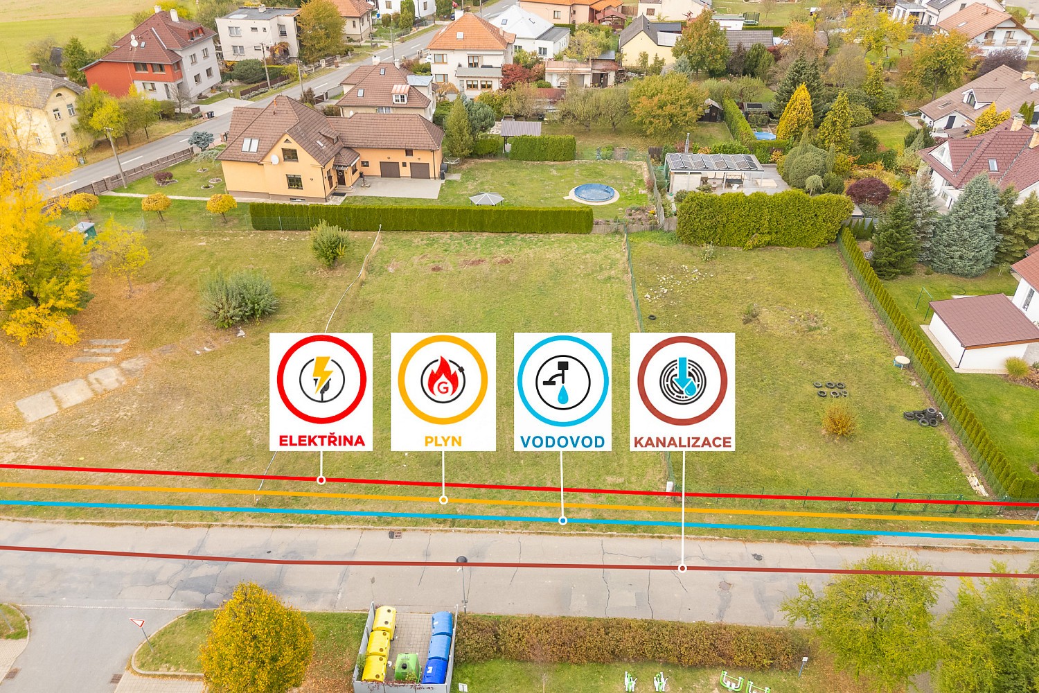 Prodej pozemek pro bydlení - Pomněnková, Zlín - 5