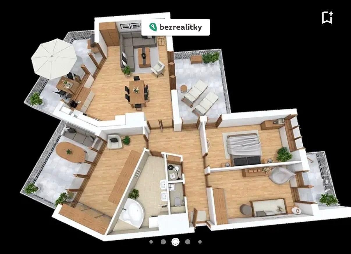4+kk, Praha - Břevnov, okres Praha 6, Hlavní město Praha, 108 m² - 2