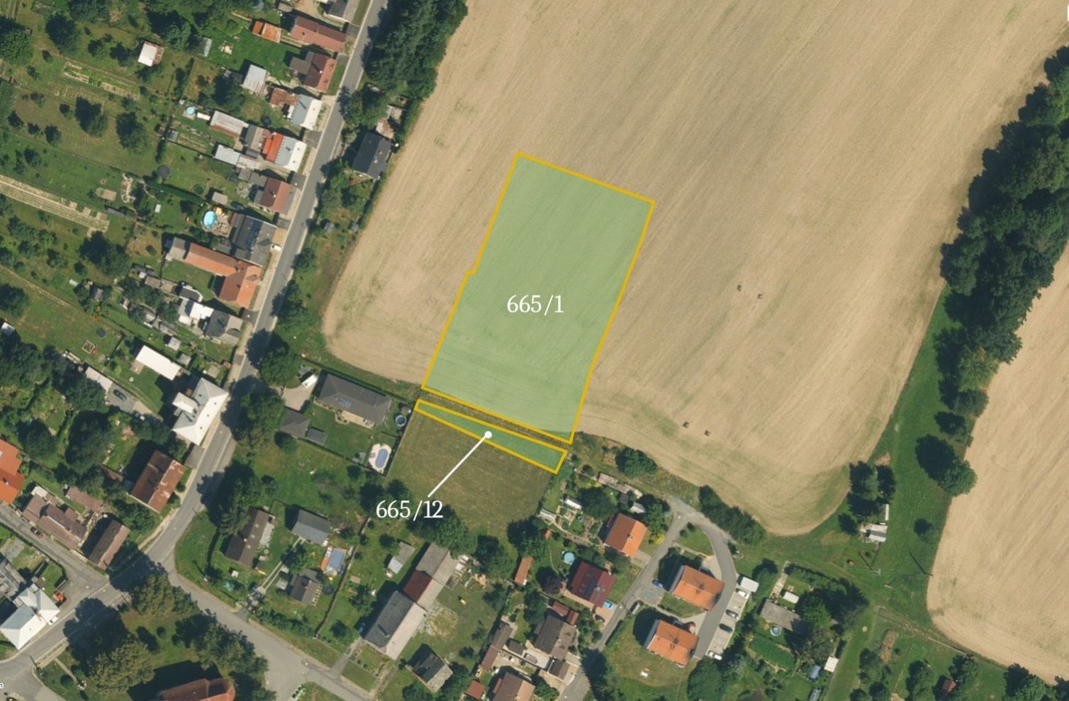 Prodej pozemek pro bydlení - Domašov u Šternberka, 1 428 m²