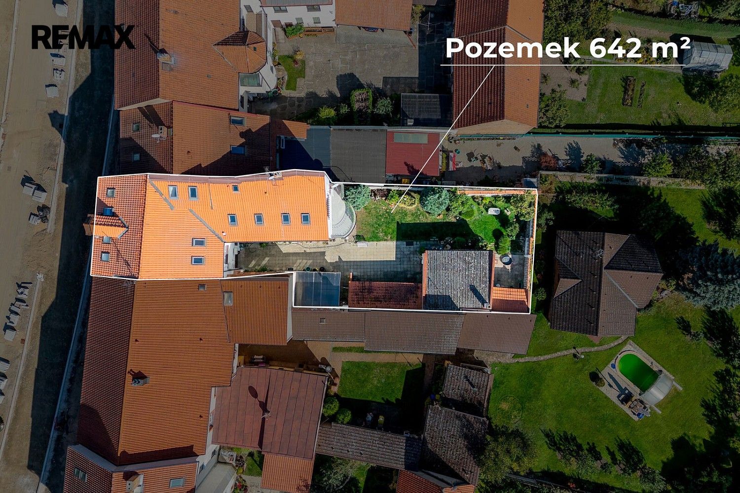 Rodinné domy, nám. Komenského, Kostelec nad Labem, okres Mělník, 395 m² - 2