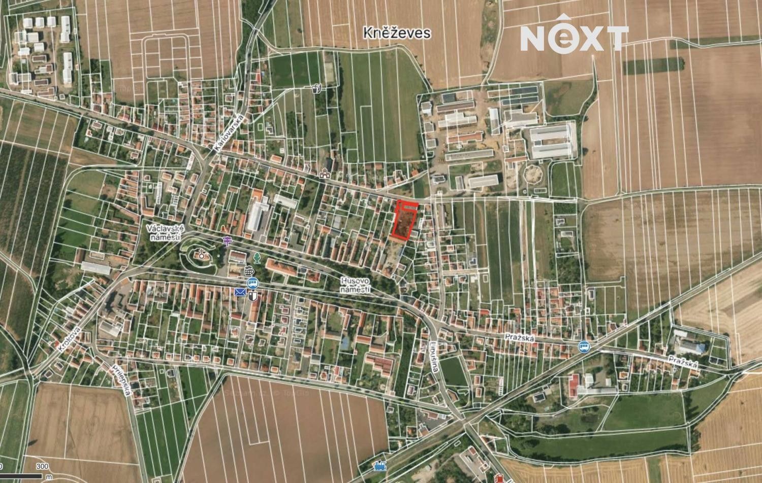 Komerční pozemky, Kněževes