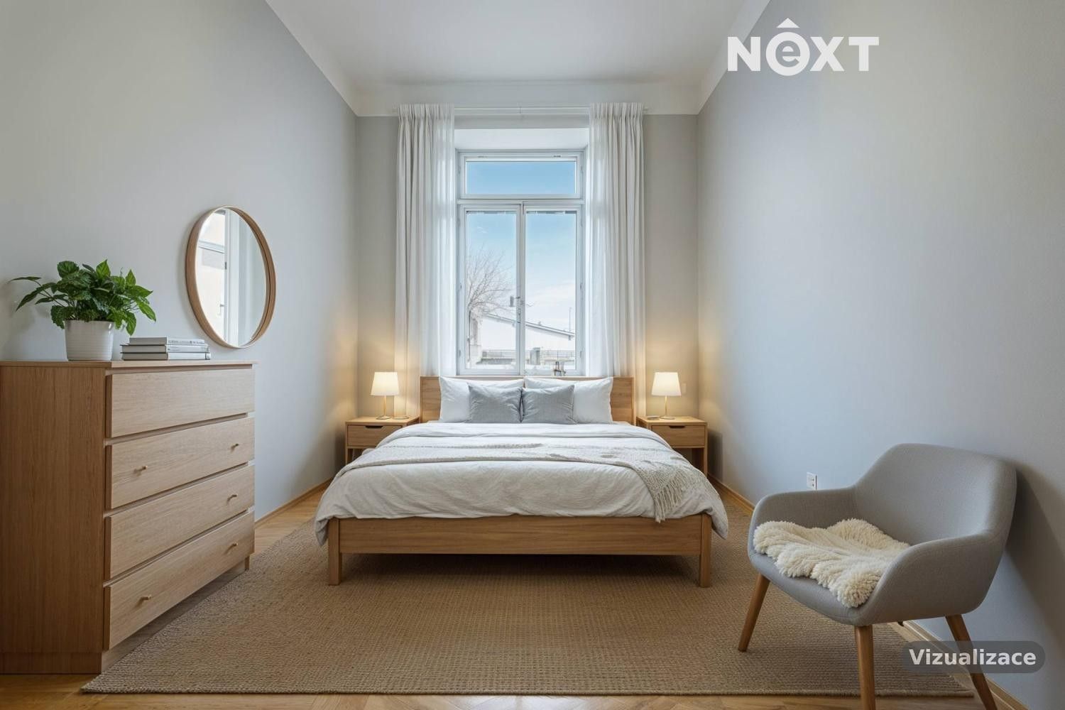 2+kk, Skuherského 1328, České Budějovice 3, 39 m²