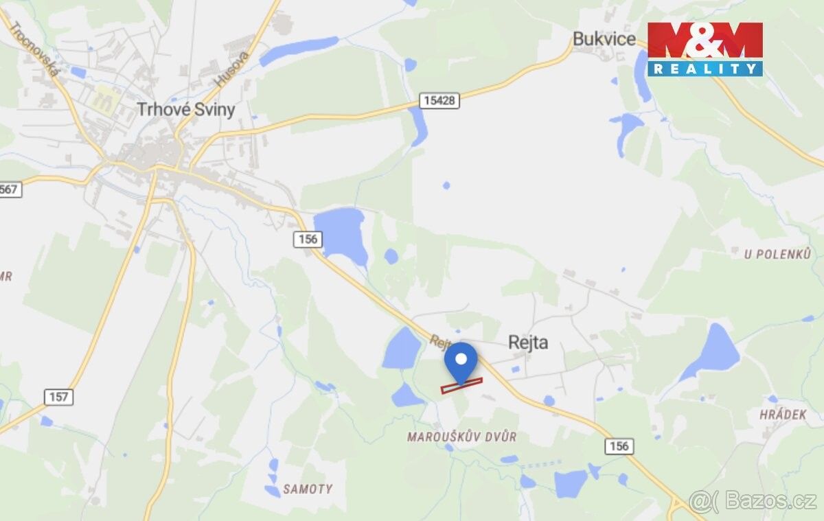 Prodej pozemek pro bydlení - Trhové Sviny, 374 01