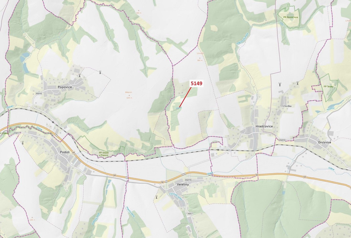 Lesy, Veletiny, okres Uherské Hradiště, Zlínský kraj