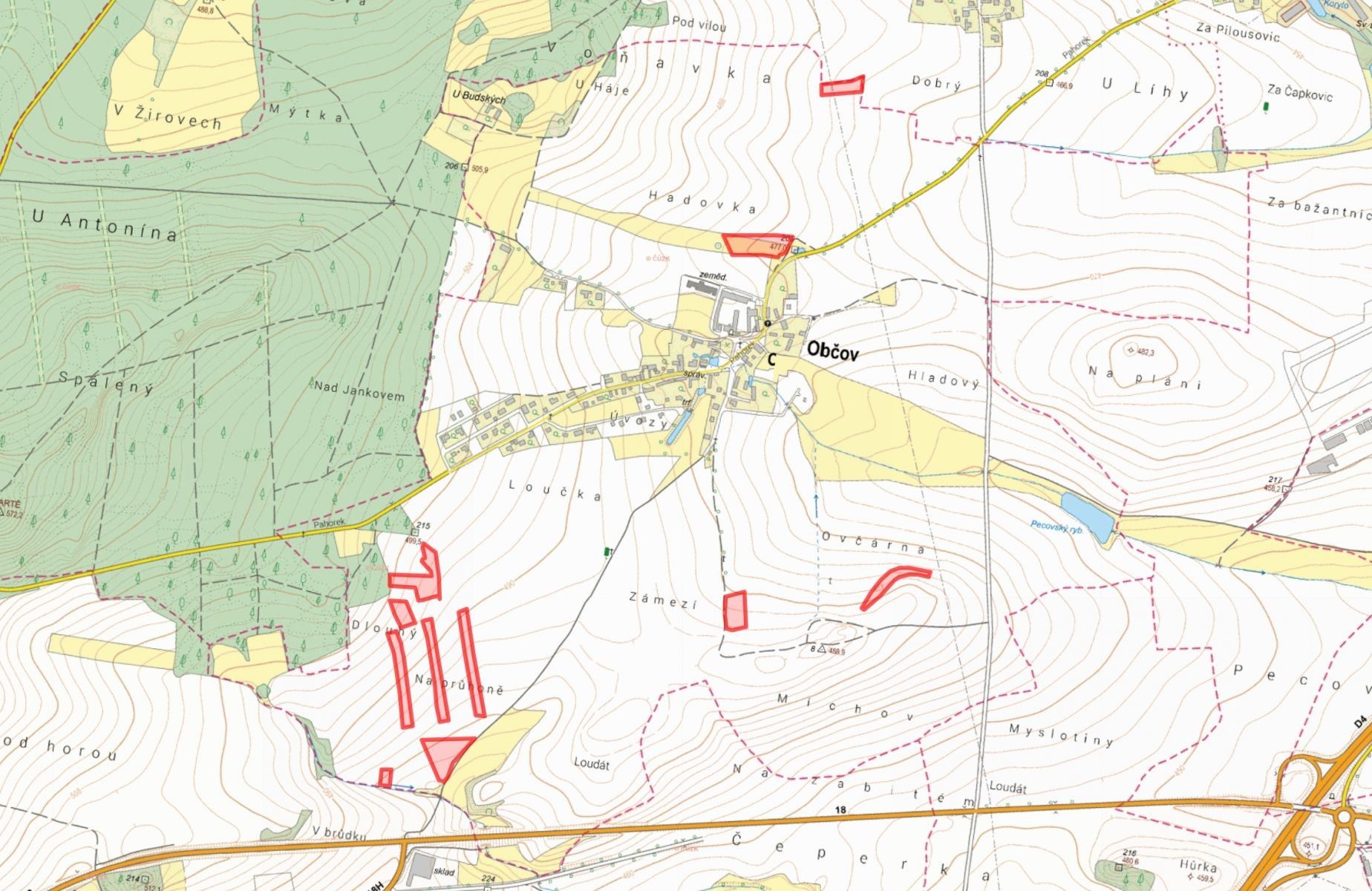 Zemědělský pozemek · Občov - 4