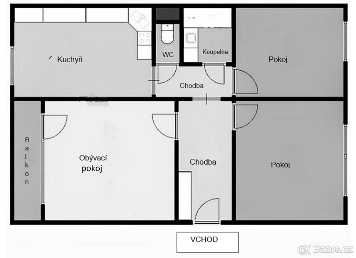 Byty, Liberec, 460 15