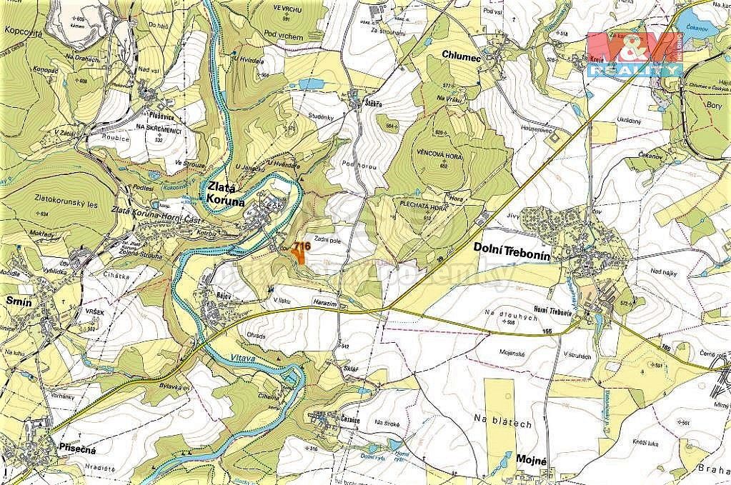 Prodej louka - Zlatá Koruna, okres Český Krumlov, Jihočeský kraj - 5