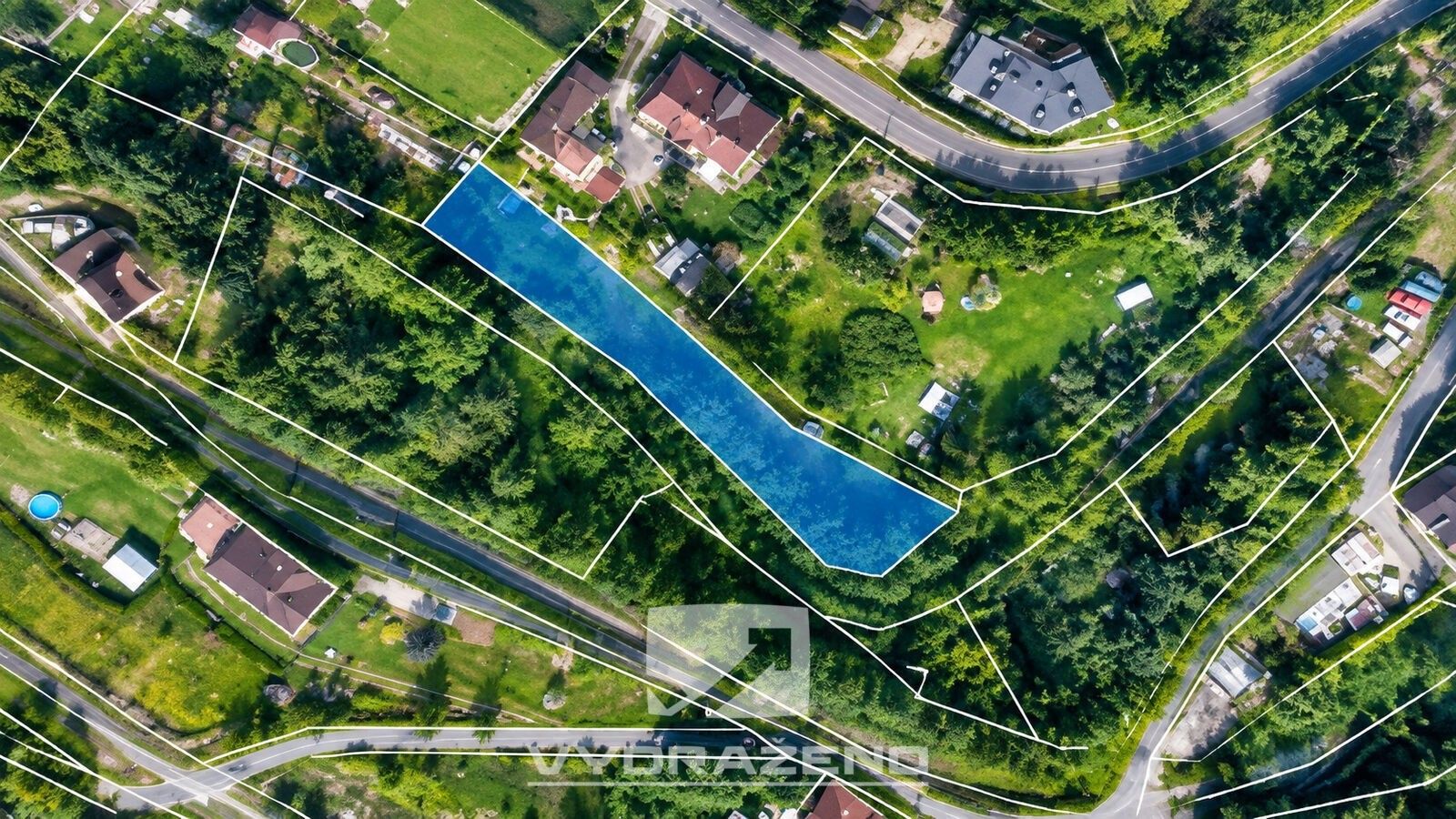 Louky, Proseč nad Nisou, Jablonec nad Nisou, 912 m² - 1