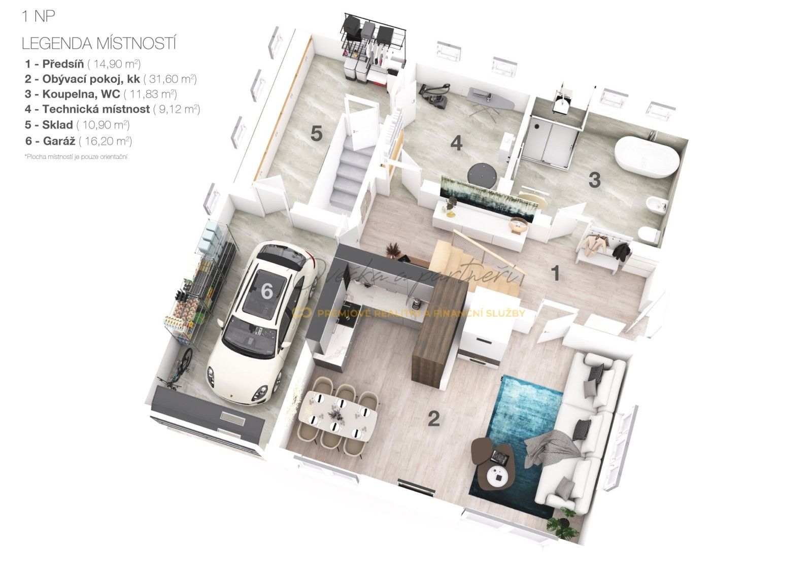 Prodej rodinný dům - Na výhledu, Rudolfov, 180 m²