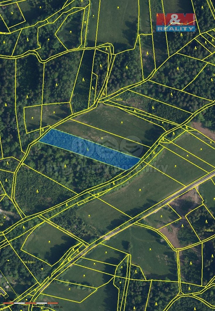 Prodej les - Skuhrov, 4 932 m²