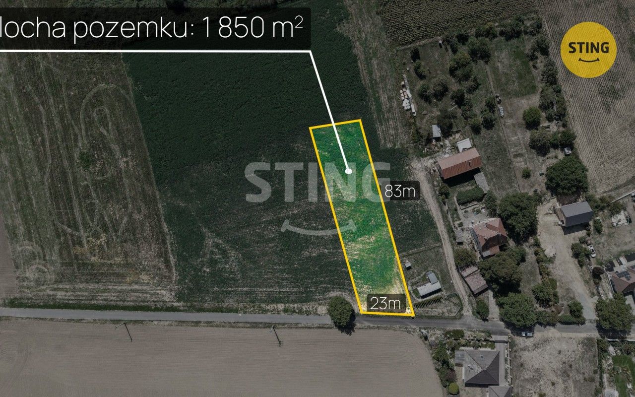 Pozemek pro bydlení · 1 850 m² · Rybníky - 3