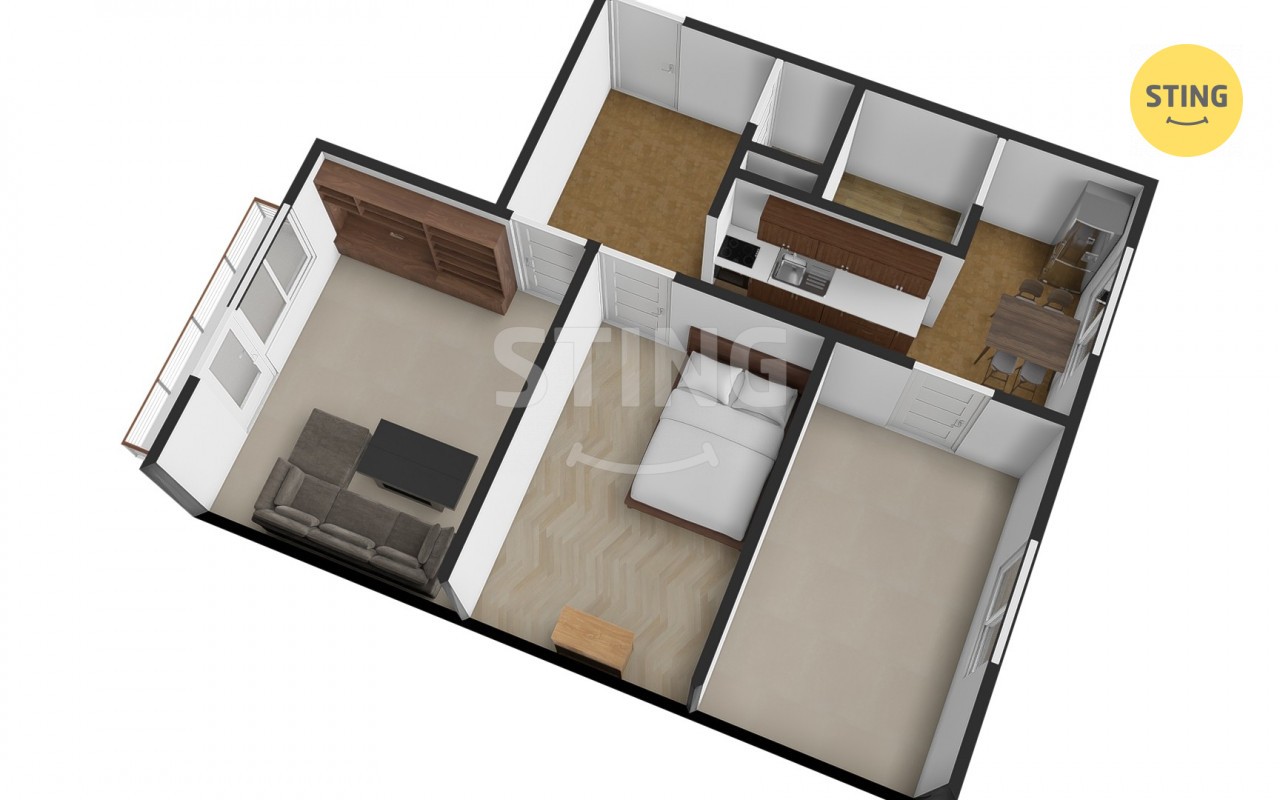 Prodej byt 3+1 - Sokolovská, Jihlava, 62 m² - 5