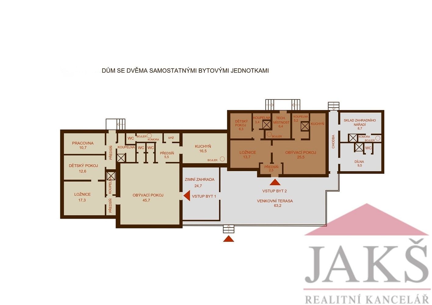 Rodinné domy, Kašperské Hory - Opolenec, okres Klatovy, Plzeňský kraj, 234 m² - 1