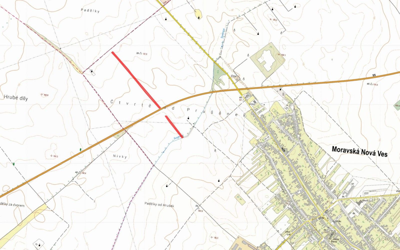 Zemědělské pozemky, Moravská Nová Ves, okres Břeclav, Jihomoravský kraj - 2
