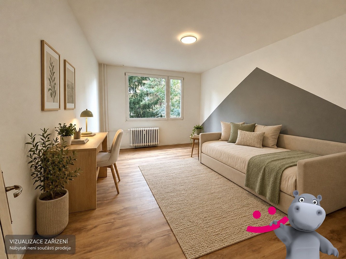 Byt 3+1 · 79 m² · Husova, Ústí nad Labem - Krásné Březno - 3
