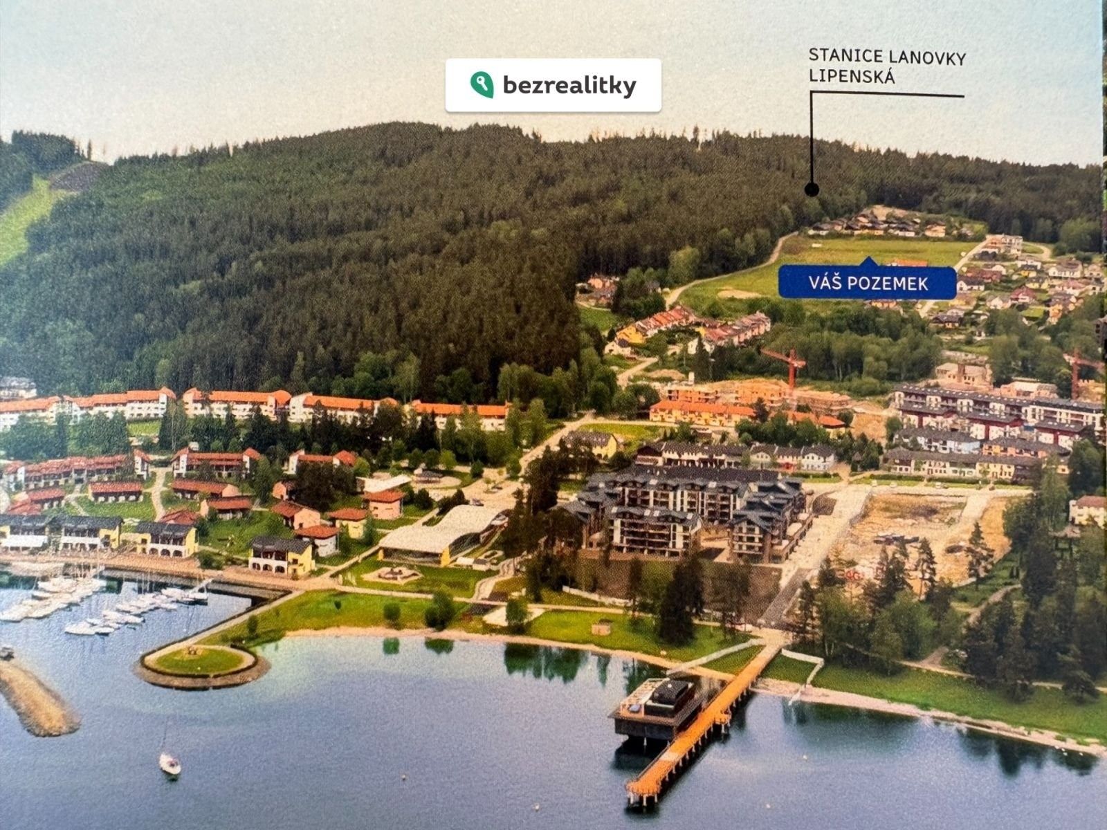 Pozemky pro bydlení, Lipno nad Vltavou