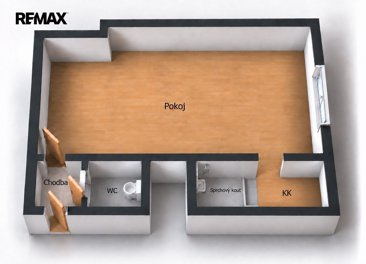 1+kk, Praha - Michle, okres Praha 4, Hlavní město Praha, 22 m² - 2