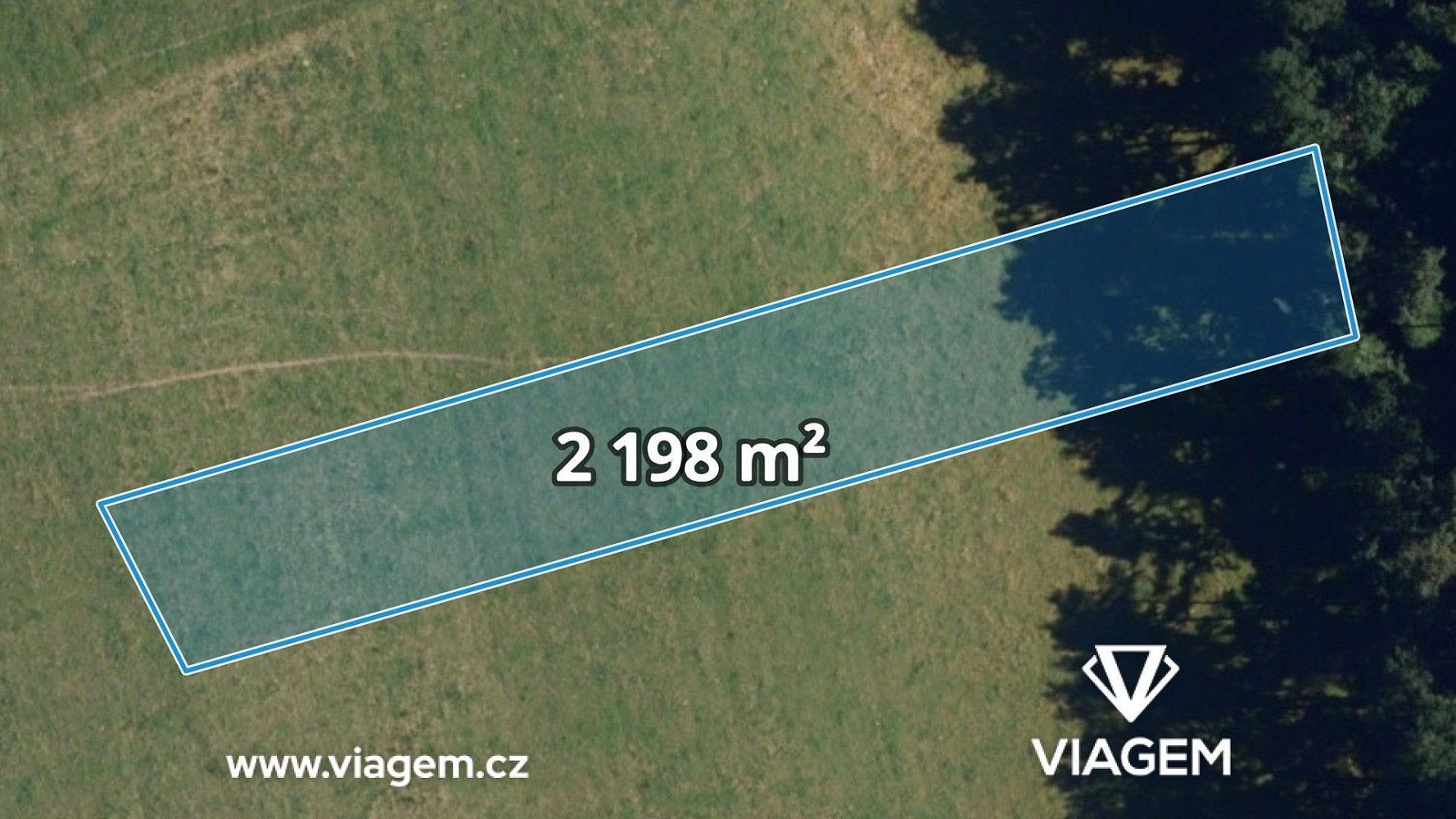 Zemědělský pozemek, 2 198 m²