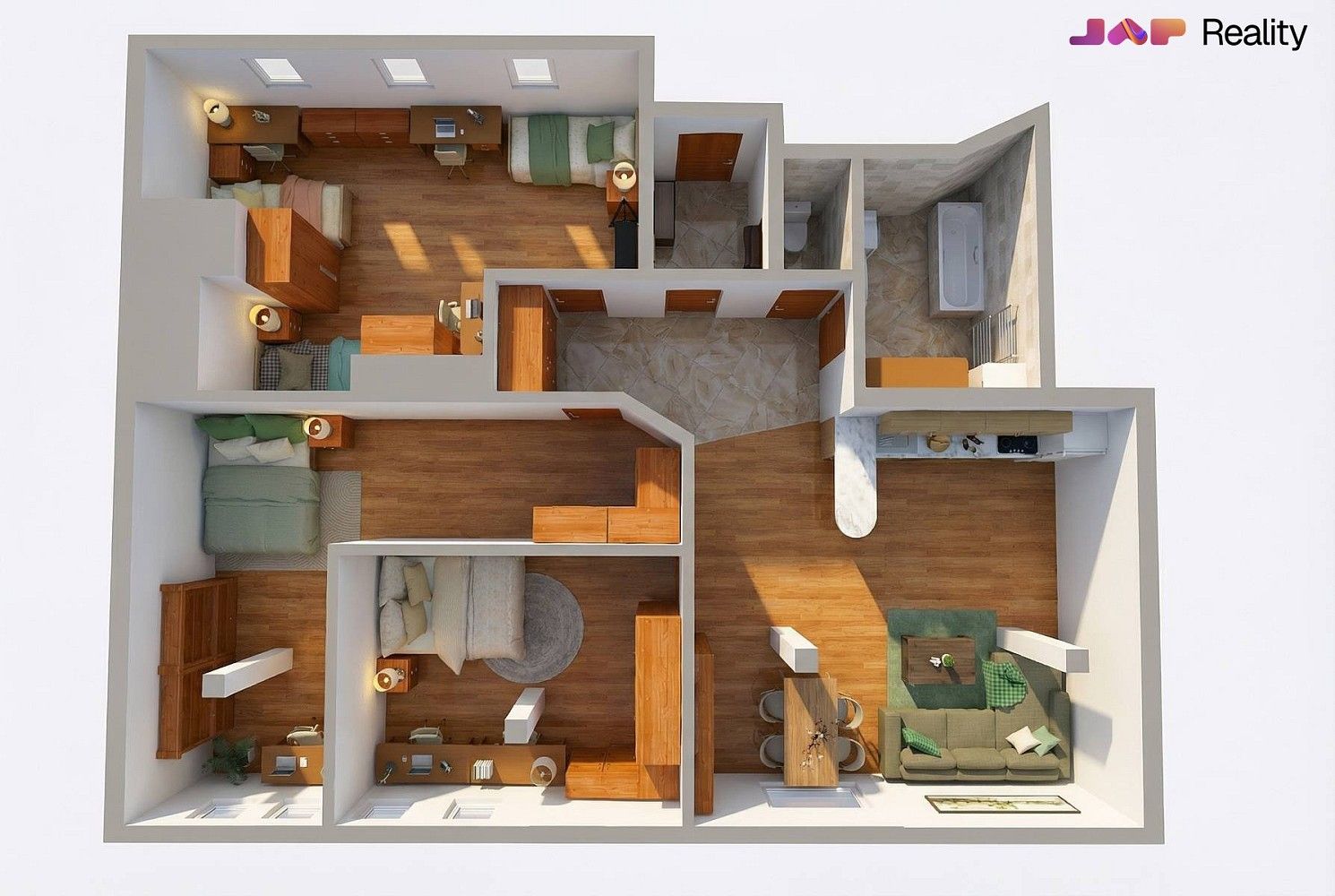 Prodej byt 4+kk - Vranovská, Brno - Zábrdovice, 130 m² - 5