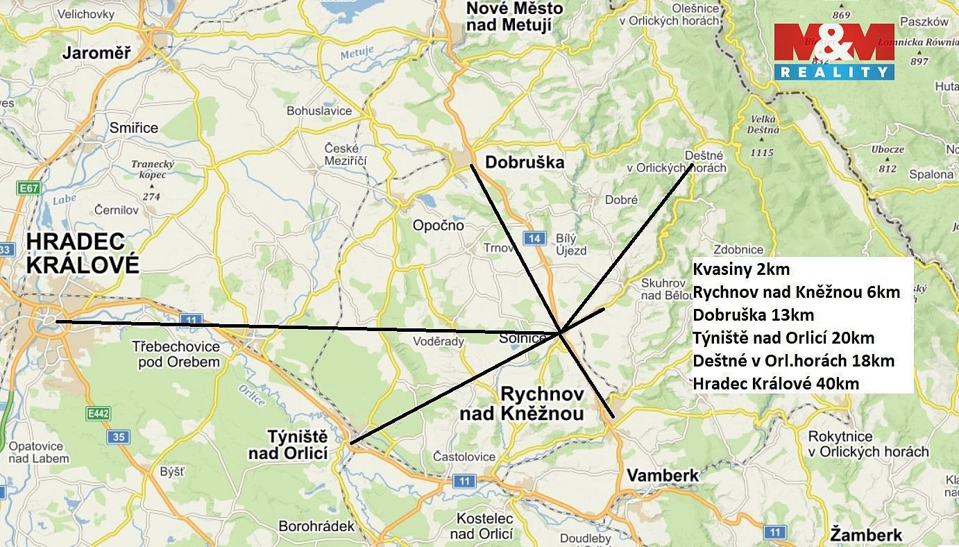 Prodej zahrada - Solnice, okres Rychnov nad Kněžnou, Královéhradecký kraj - 5