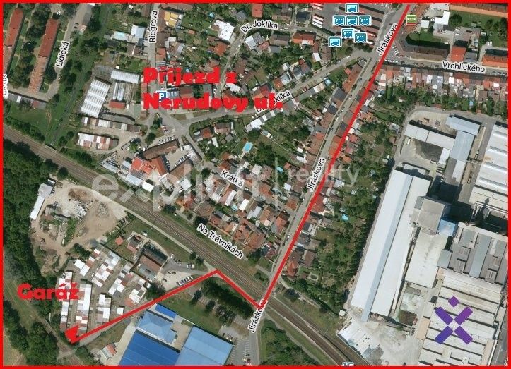 Pronájem garáž - Kyjov, 22 m²