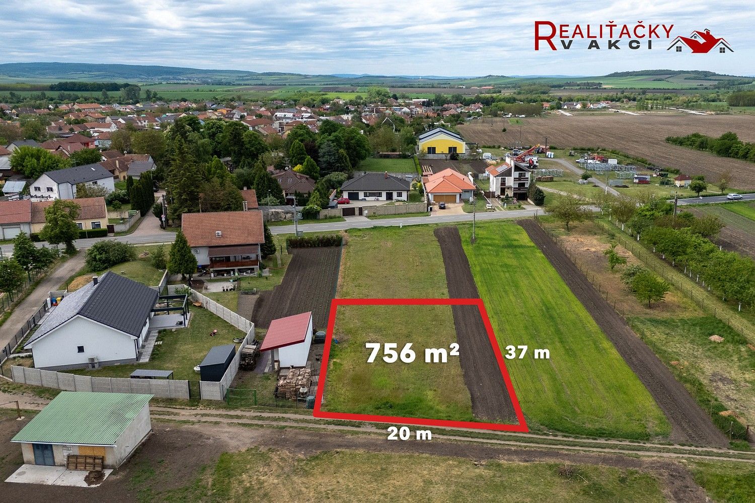 Pozemek pro bydlení, 756 m²